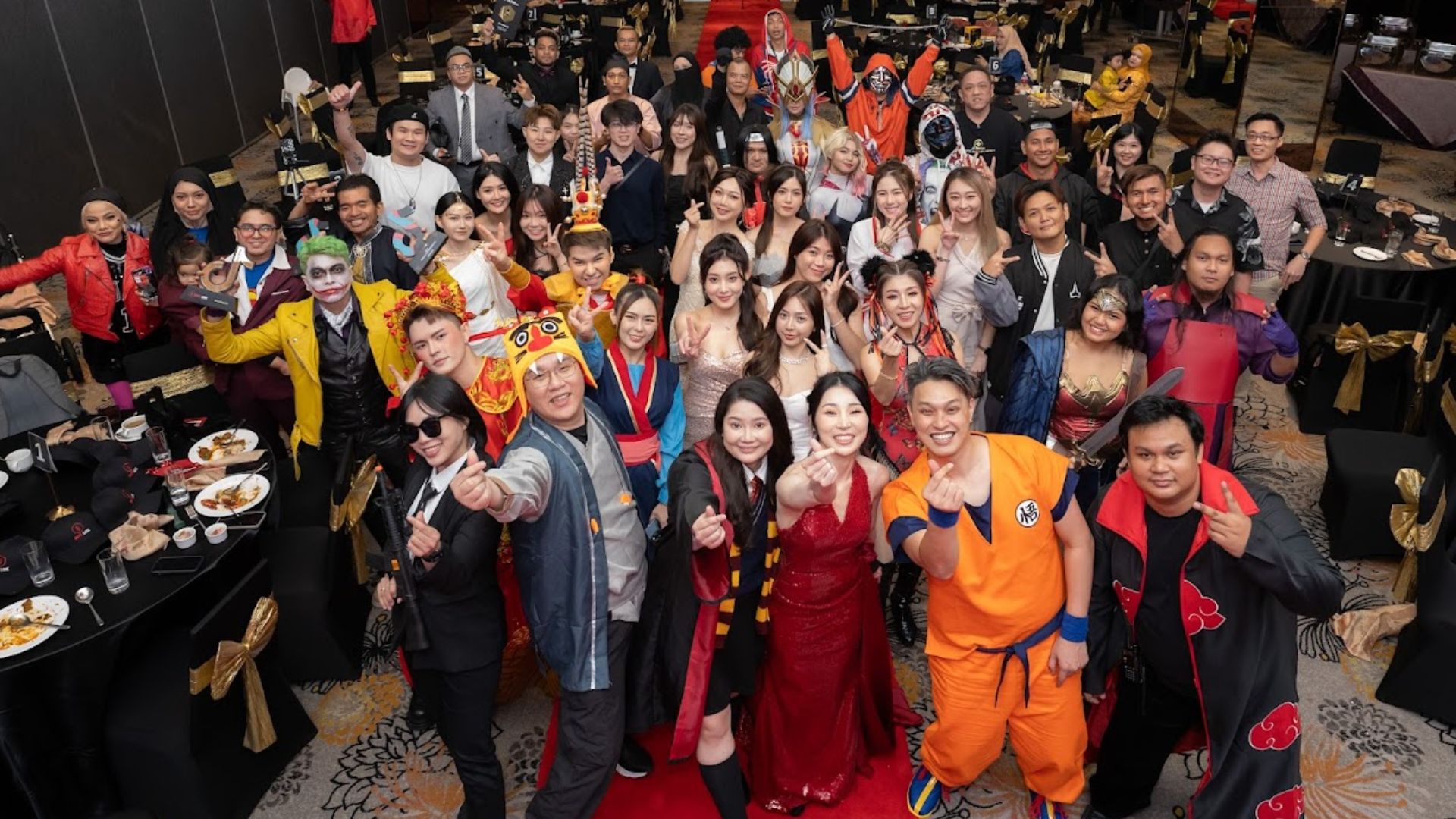 Incanto team delivering a large-scale entertainment event